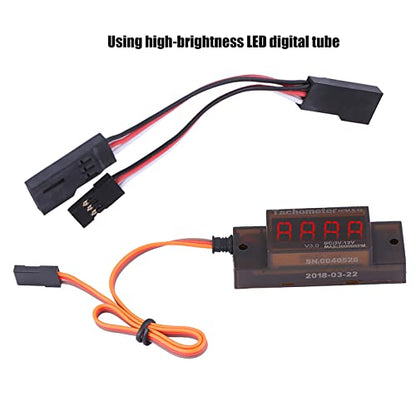 Small Engine Tachometer, RC Gas Engine, V5.0 Ignition Revolution Meter for Petrol Gas RC Accessory