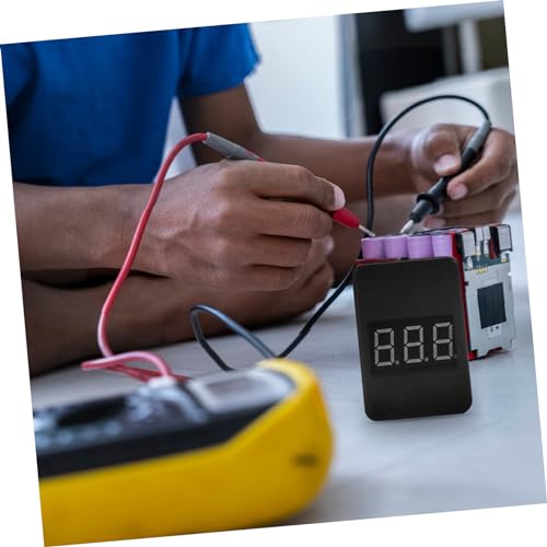 SOLUSTRE Lipo Battery Checker Digital Capacity Tester Polymer Batteries Real Voltage Monitoring High-Brightness Led for Rc Devices