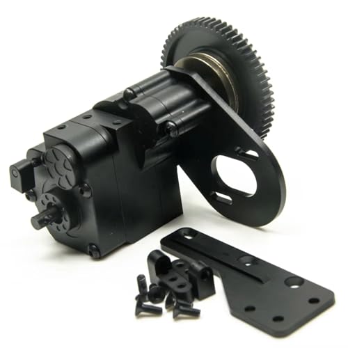 RC Car Center Gearbox for Axial for SCX10 for Wraith 90018 1/10 Complete Metal 2 Speed Transmission Gearbox RC Crawler Car Truck Model Upgrade Parts(Gearbox) - color: Gearbox