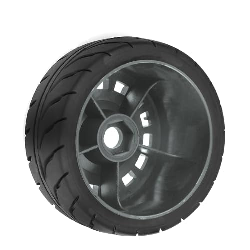 1/10 RC On Road Touring Tires and Hard Plastic Wheels 12mm Hex OD 68mm Street Racing for 1:10 Scale Rally Drift Car Tamiya TT01 TT02 Traxxas XV02 XV01 TA06 HPI KYOSHO PTG2 A959 4PCS (Gay) - color: Gay