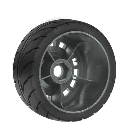 1/10 RC On Road Touring Tires and Hard Plastic Wheels 12mm Hex OD 68mm Street Racing for 1:10 Scale Rally Drift Car Tamiya TT01 TT02 Traxxas XV02 XV01 TA06 HPI KYOSHO PTG2 A959 4PCS (Gay) - color: Gay