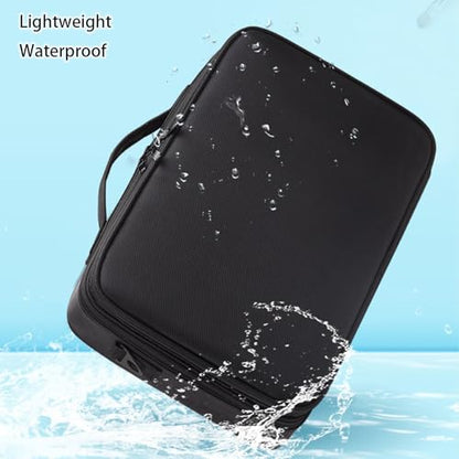 RC Storage Bag: Stores Transmitter, Batteries, Tools & Parts, Portable Carry Bag with Adjustable Internal Space (14.5 * 10.3 * 5.5in)