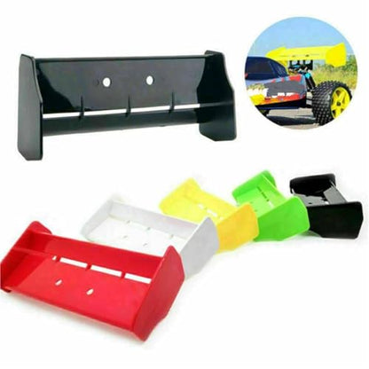 RC Car Repair Kit for HSP 94107 94166 94106 1/10 Buggy RC Cars Plastic Tail Wing Off Road Car for Nitro Electric Powered Off Road Truck Remote RC Car Accessories(Yellow) - size: Yellow
