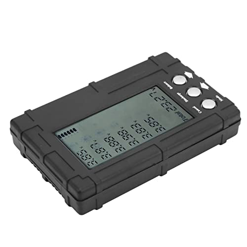 LiebeWH Battery Balancer Battery Voltage Meter Capacity Checker with LCD Display 3 Control Keys Overheat Prevention for LiPo Model Airplane