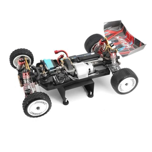 Metal RC Car Work Stand Repair Workstation Platform Display Stand Compatible With 1/8 1/10 1/12 1/14 Scale Cars Trucks and Buggies