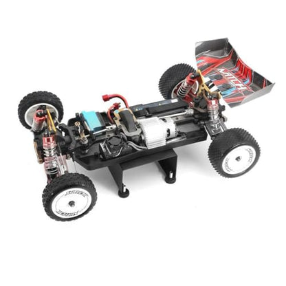 Metal RC Car Work Stand Repair Workstation Platform Display Stand Compatible With 1/8 1/10 1/12 1/14 Scale Cars Trucks and Buggies