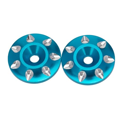RC Car Upgrade Parts for HSP for HPI for Hobao for Tamiya 1/10 1/8 Metal Wing Mounting Tail Washer M3 Screw Gasket RC Car Off Road Buggy Short Course Truck Car Parts(Green) - size: Green