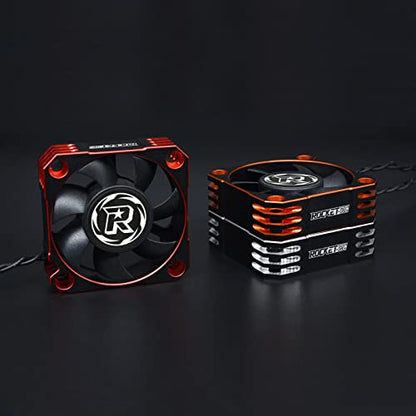 Surpass Hobby 50mm RC Cooling Fan 10000RPM Motor Heatsink Preventing Heat ESC Fan for 1/5th Scale RC Car Brushless Motor ESC RED - style: Red