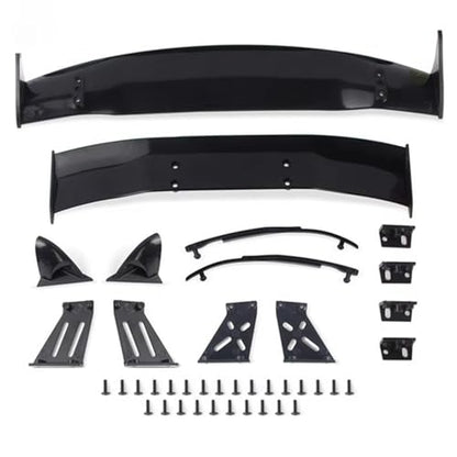 Compatible with 1/10 RC for Racing Drift Car Upgrade Parts Accessories 2 Kinds Rear Tail Wing Body Spoiler Wing for Universal RC Car Accessories