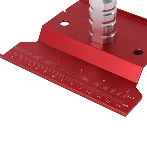 AYNEFY Rc Car Work Stand,Aluminum 360 Degree Rotation RC Car Maintenance Workstation Repair Table RC Car Display Bracket for Off Road Vehicle Shipping Drafting Tables(Red) - color: Red