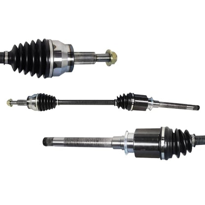 Front CV Axle Shaft Assembly Set Compatible with Dodge Durango 2011-2024, Jeep Grand Cherokee WK 2022 & Grand Cherokee 2011-2017, RWD/AWD/4WD Front Left Right CV Axle Joint - size: NCV10063_NCV10066/Pair
