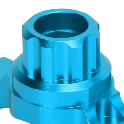 Aluminum Rear Steering Cup, Aluminum Alloy Rear Knuckle Arm Steering Cups Upgrade Parts Accessories for Tamiya TT02 1/10 RC Car (Blue)