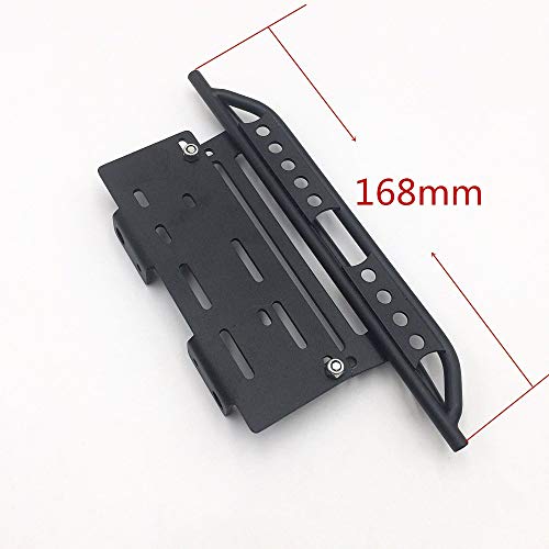 KYX Racing Metal Side Step Running Boards Foot-Plate w/Receiver Box for 313mm Wrangler Body (Alloy)