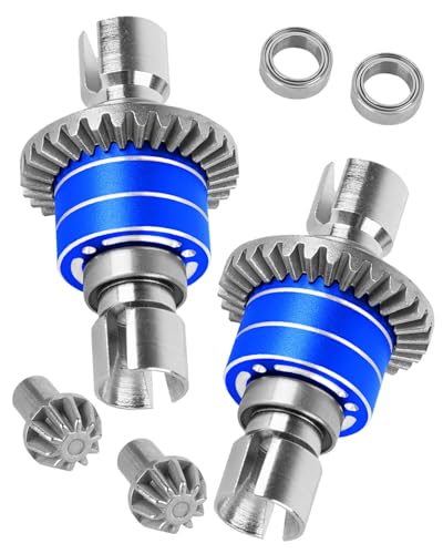 RC Front & Rear Differential Input Gear Kit Upgrades Part for 1/16 H16BM H16PL H16GT H16DR 16207 16208 16209 16210,1/14 14209 14210 14301 14303 Diff,Navy Blue - color: Navy Blue-(2pcs）