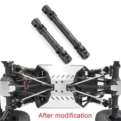 RC Car Drive Shafts for Axial for UTB18 for Capra 1/18 Replacement Front Rear Steel Drive Shaft Joint Transmission Shaft RC Buggy Truck Model Upgrade Parts