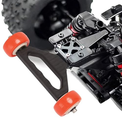 RC Car Accessories Compatible with ARRMA for KRATON for Outcast 8S for Monster Truck Double Wheel Wheelie Bar 1/5 RC Car Update Parts Accessories