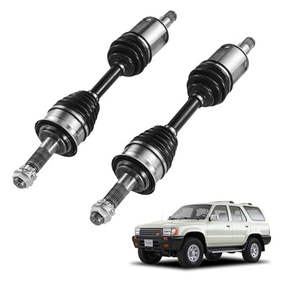 VEVOR CV Axle Shaft Assembly, 2 Pieces Front Left & Right (Driver and Passenger Side), Automotive Replacement CV Joint Axles Pair Compatible with 1996-2002 Toyota 4Runner, Alloy Steel & Carbon Steel - size: 1996-2002 Toyota 4Runner, style: Front Driver an