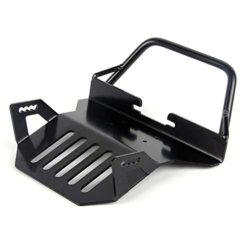 LCX Racing 1/10th RC Crawler Car Metal Front Bumper for TRX4 TRX-4 TRX6 TRX-6 6×6 G63, Upgrades Parts Accessories