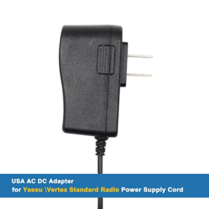 PA-48B SAD-24B Charger DC Adapters and Cables Replacement Yaesu/Vertex NC-86B NC-72B NC-88B Compatible for Yaesu Radio FT-60 FT-60R FT-1DR FT-2DR VX-5R VX-6R VX-7R VX-8R & CD-41 CD-47 CD-15A Charger