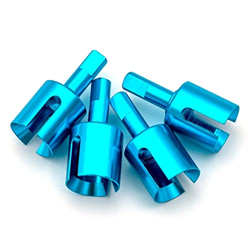 GoolRC 4PSC RC Drive Shaft, Tamiya Upgrades Drive Shaft Metal Universal CVD Drive Shaft Dogbone Joint Replacement for Tamiya TT01 TT02 1/10 Remote Control Car
