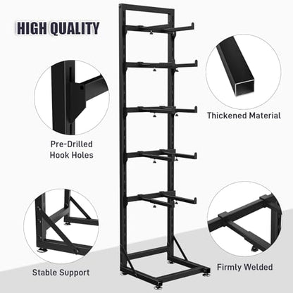 RC Car Stand Display Rack, Universal RC Model Display Shelf, Adjustable RC Car Show Stand for 1/6 1/10 1/12 1/18 1/24 FCX10 FCX24 FCX18 SCX24 SCX18 SCX10 Scale Cars Trucks