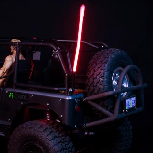 1/10 RC LED Light Bar Roof Strip Tube Lamp Tail Light Kit Bumper Light Compatible with Traxxas RC Car Truck Crawler Tamiya Losi HPI Rustler Axial Upgrade Parts