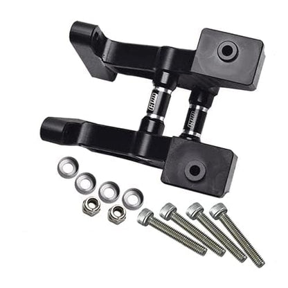 Special Material Rear Wing Mount Set for Traxxas 1/8 4WD Sledge Monster Truck 95076-4 Upgrades - Black