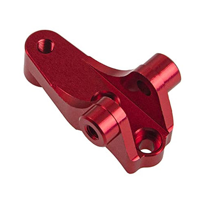 Aluminum Alloy Axle Mount Set Suspension Links Stand Compatible with TRX-4 TRX-6 8227 1/10 RC Crawler Car Upgrade Parts (Red) - color: Red