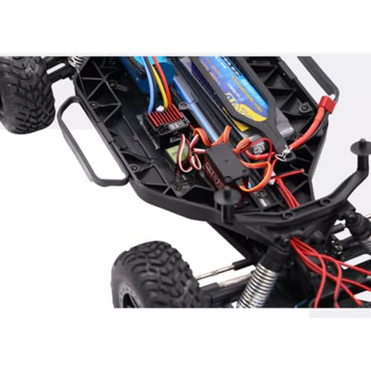 1060 60A Brushed ESC Waterproof 2-3S LiPo Electronic Speed Controller with Dirtproof Switch TAMlYA Plug for 1/10 RC Cars, Trucks, Crawlers with 6V/3A BEC