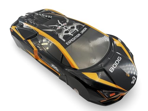 Painted PVC Body Shell for 1/10 On Road Racing Drift Car, No Cut, 1:10 Scale, 245mm Wheelbase, Lamborghini Revuelto Style