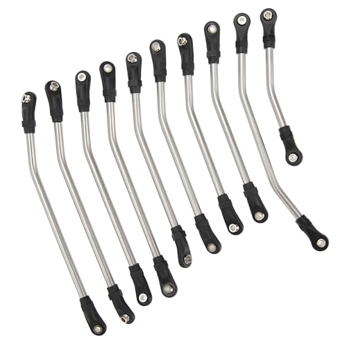 MEUS RACING SCX10 II Links Set 324mm Wheelbase for AXIAL SCX10 II 90046 90047 90035 Upgrade Parts 10pcs (324mm)