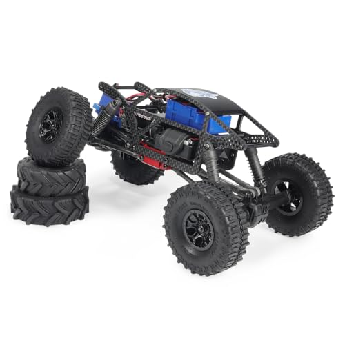 TRX4M Carbon Fiber Chassis Kit RC Frame Girder Body Shell Kit 1/18 RC Crawler Car Upgrade Accessories