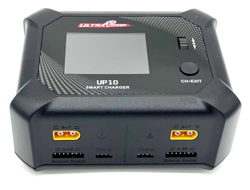 ULTRA POWER UP10 - Smart AC/DC LiPo/Life/NiMh, Battery Charger, 100W/200W, 2Ch