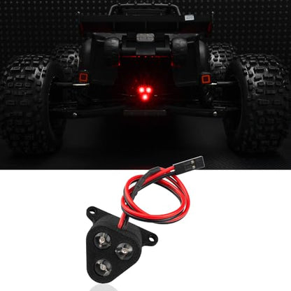 MORLORDY 1/8 RC Car LED Light Kit - Headlight Taillight Set for 1/8 Arrma Notorious 6S RC Trucks Upgrade Parts