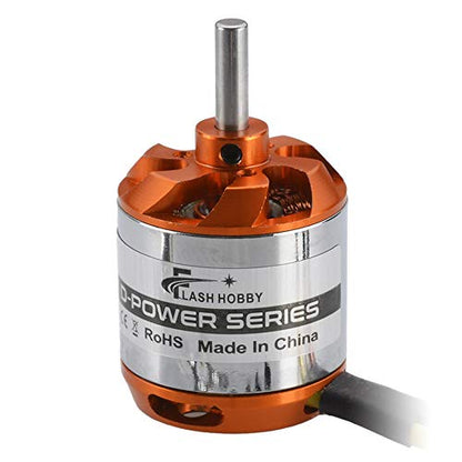 D2836 Brushless Outrunner Motor 2~4S Helicopter RC Motor for RC Airplane Fixed-Wing Drone FPV (880KV) - size: 880kv