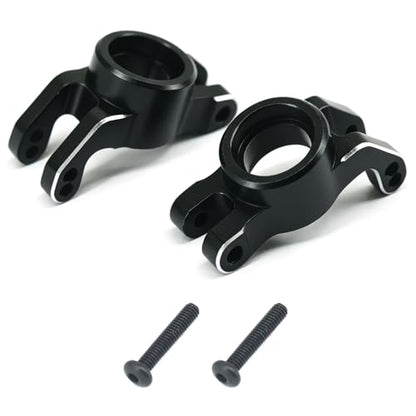 Aluminum Rear Hub Knuckle Arm for ARRMA Mini Kraton 1/16 RC Car, Upgrade Replacement Parts, (Black Rear Hub/Knuckle Arm) - color: Black Rear Hub/Knuckle Arm