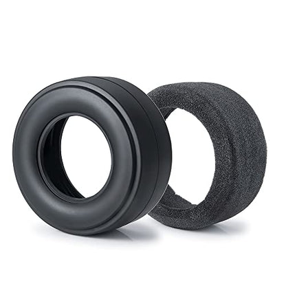 2Pcs Rear 2.2/3.0" Drag Racing Wheel Tires | For 1:10 22S No-prep Drag Racing, RC Car Short Course Slash