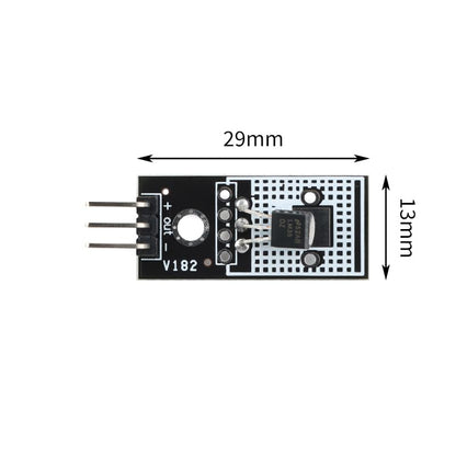 5Pcs LM35DZ High Voltage Analog Temperature Sensor Module for Arduino Smart Car Projects
