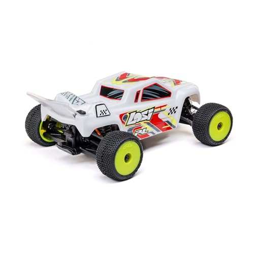 Losi Micro-T 1/28 2 Wheel Drive White RTR LOS-1392T1 - color: White