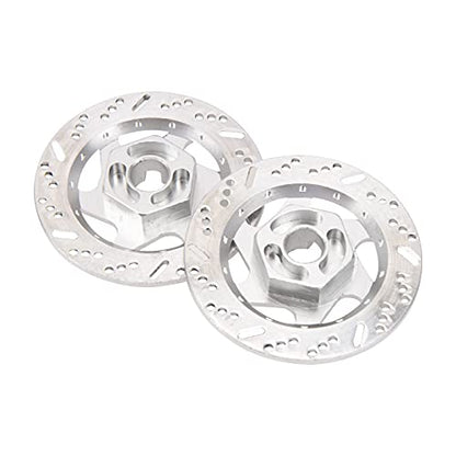 RC Magnetic Body Post Stealth Invisible Body Shell Mount Column Kit & Metal 12mm Hex Hub Wheel Rim Tires Brake Disc