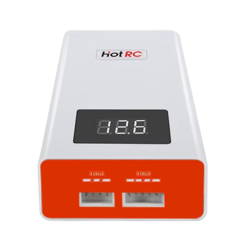 Lipo Battery Charger 3S-4S RC 40wCharger 11.1V/14.8V Faster Quick Charge Compact RC Discharger for 3S 4S Lipo Batteries, Balance Charger for Hobby Car Boat Airplane