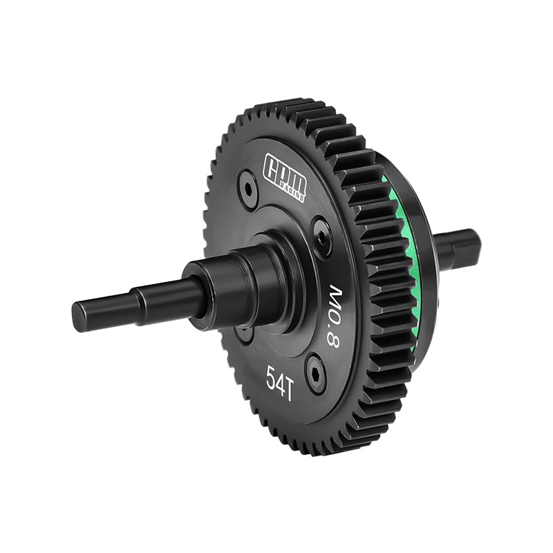 GPM Upgrades Medium Carbon Steel Center Differential Kit for Traxxas 1/10 Ford F-150 Raptor R-101076-4 (Green) - color: Green