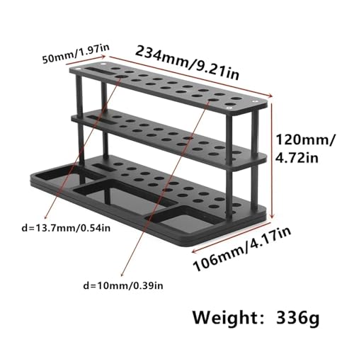RC Repairs Spare Parts For RC Model Car Aircraft Boat Acrylic Screwdriver Storage Rack Holder Organizers Tool Place Support