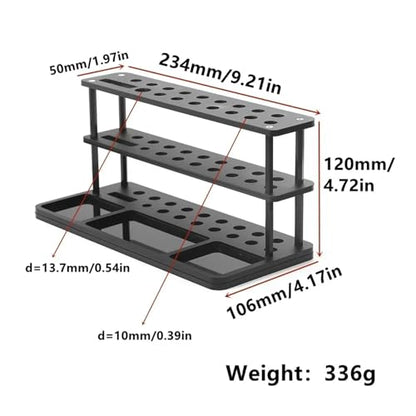 RC Repairs Spare Parts For RC Model Car Aircraft Boat Acrylic Screwdriver Storage Rack Holder Organizers Tool Place Support