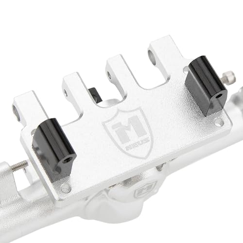 MEUS Racing +6.2mm SCX24 Portal Axles for Axial 1/24 SCX24 RC Crawler (Silver) - color: Silver