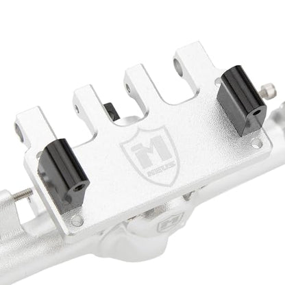 MEUS Racing +6.2mm SCX24 Portal Axles for Axial 1/24 SCX24 RC Crawler (Silver) - color: Silver