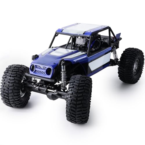 2.2 Crawler Tires with Foam Inserts for TRX4 Axial SCX10 III/II Wraith Redcat Gen 8 Vanquish VS4-10/H10/F10 RC4WD HPI 1/10 RC Rock Crawlers Trail Trucks RC Climbing Tyres, Soft & High Traction - size: 2.2 rc crawler tires