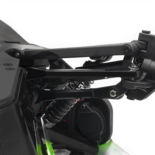 RC Links Linkage Compatible with Hammer for Rey U4 Rock 1/10 RC Car for Buggy Truck Upgrade Parts Aluminum Alloy Upper/Rear/Steering Linkage Link Rod(Upper) - size: Upper