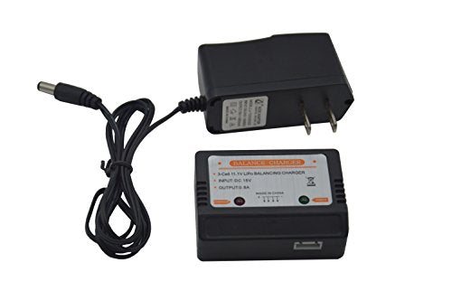 Blomiky 15V Wall Charger with XH-4P Plug and Charger Box Suitable for 11.1V 3S Li-ion or Lipo Battery /15V Charger