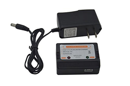 Blomiky 15V Wall Charger with XH-4P Plug and Charger Box Suitable for 11.1V 3S Li-ion or Lipo Battery /15V Charger